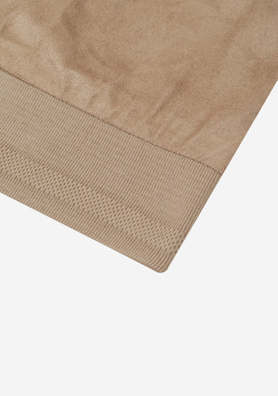 Sandstone Beige Suede Jacket