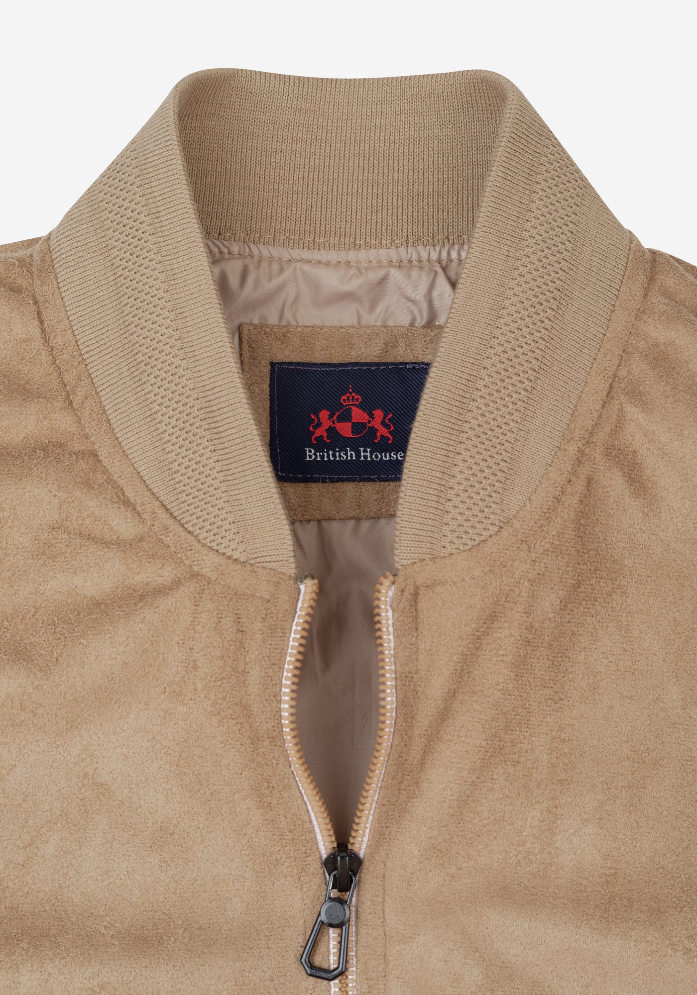 Sandstone Beige Suede Jacket
