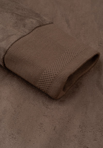 Mocha Beige Suede Jacket