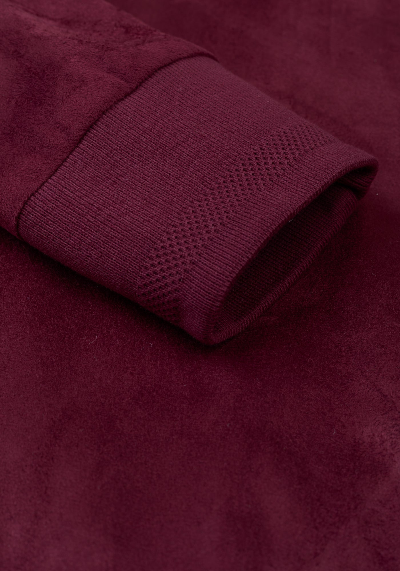 Vivid Burgundy Suede Jacket