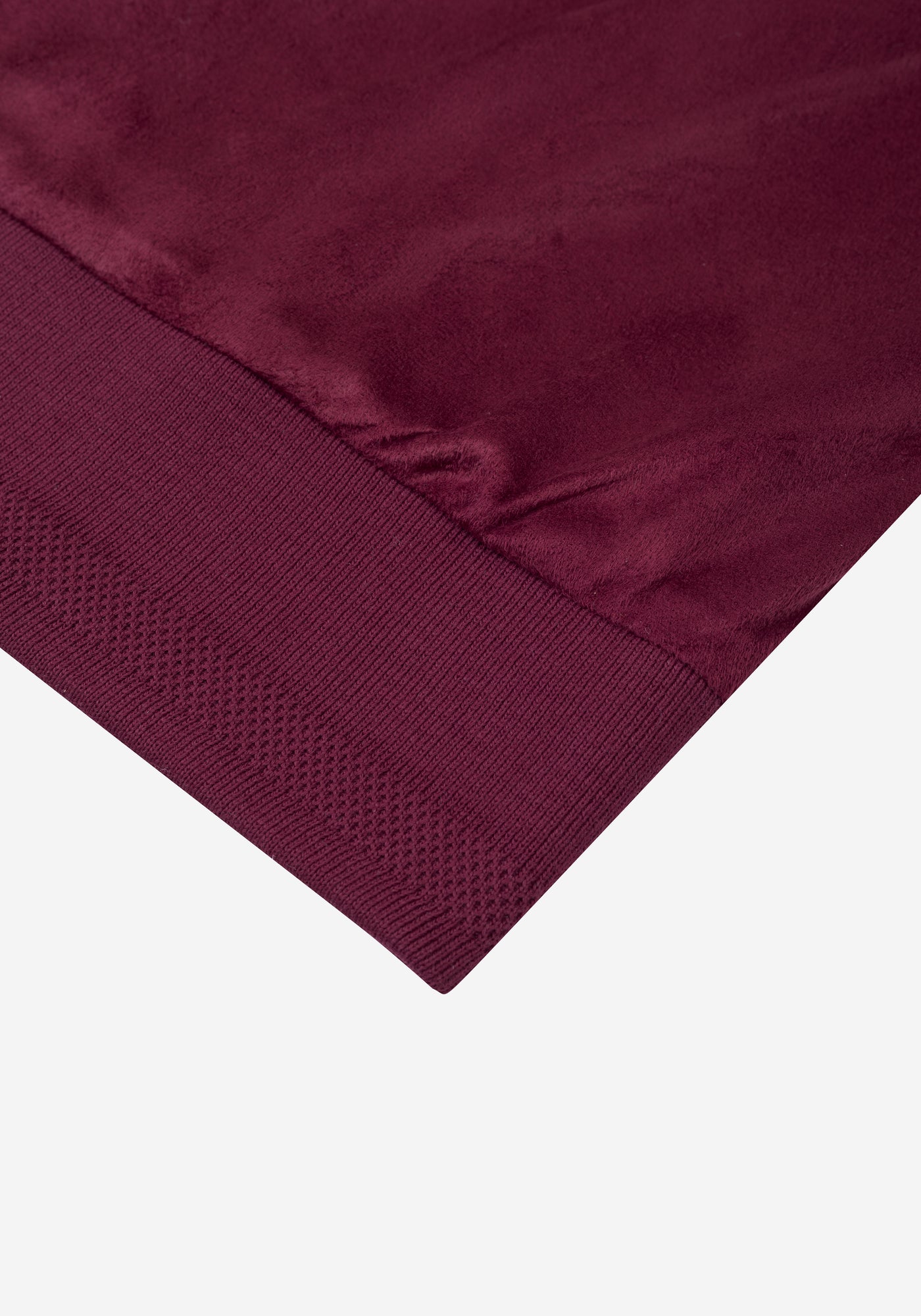 Vivid Burgundy Suede Jacket