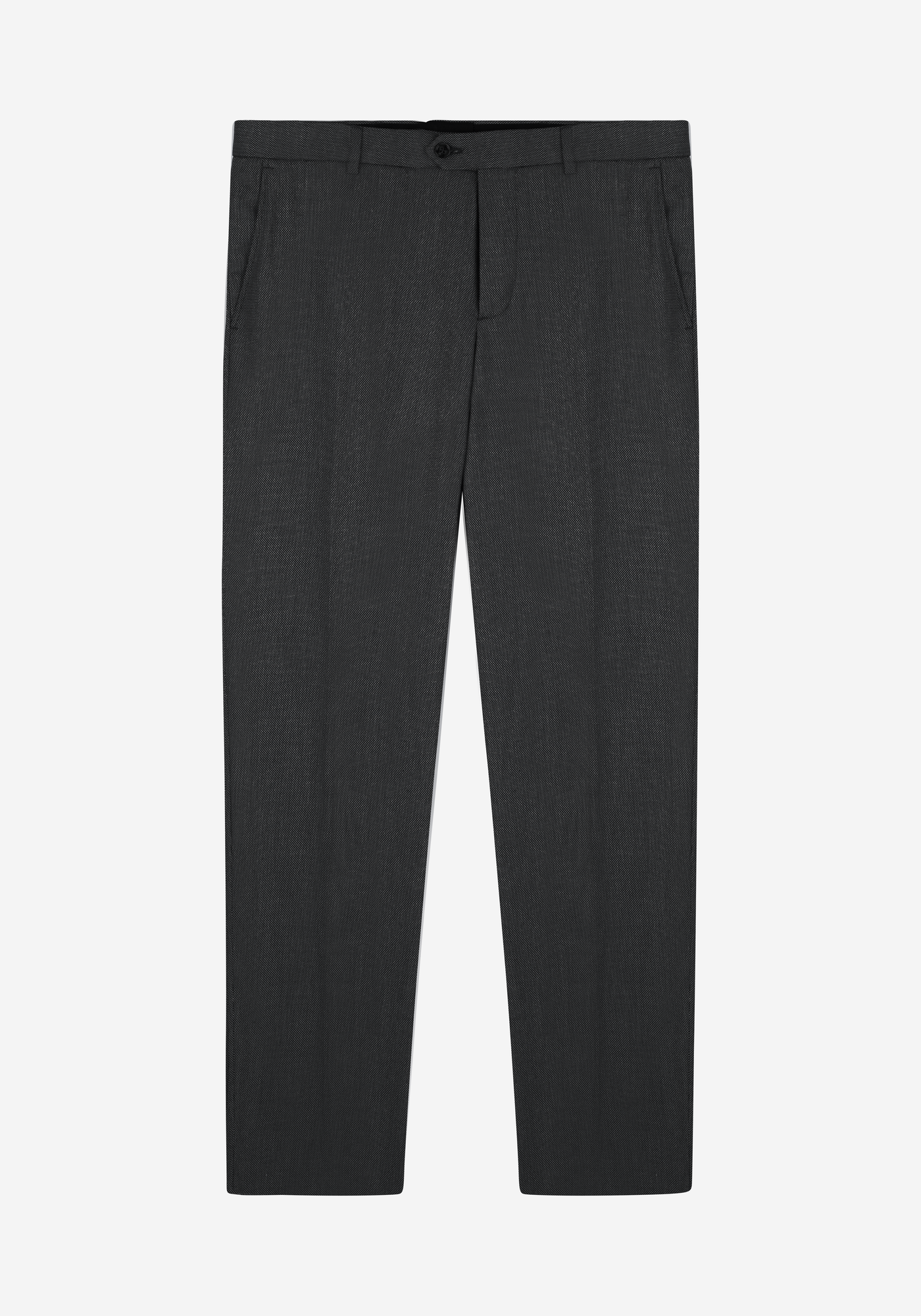 Graphite Grey Dotted Poly Suit