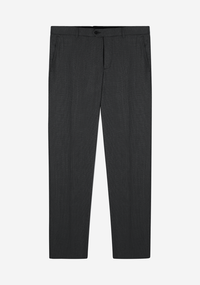 Graphite Grey Dotted Poly Suit