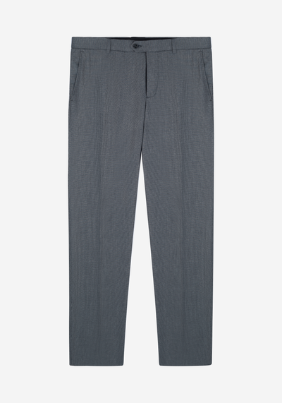 Arctic Grey Dotted Poly Suit