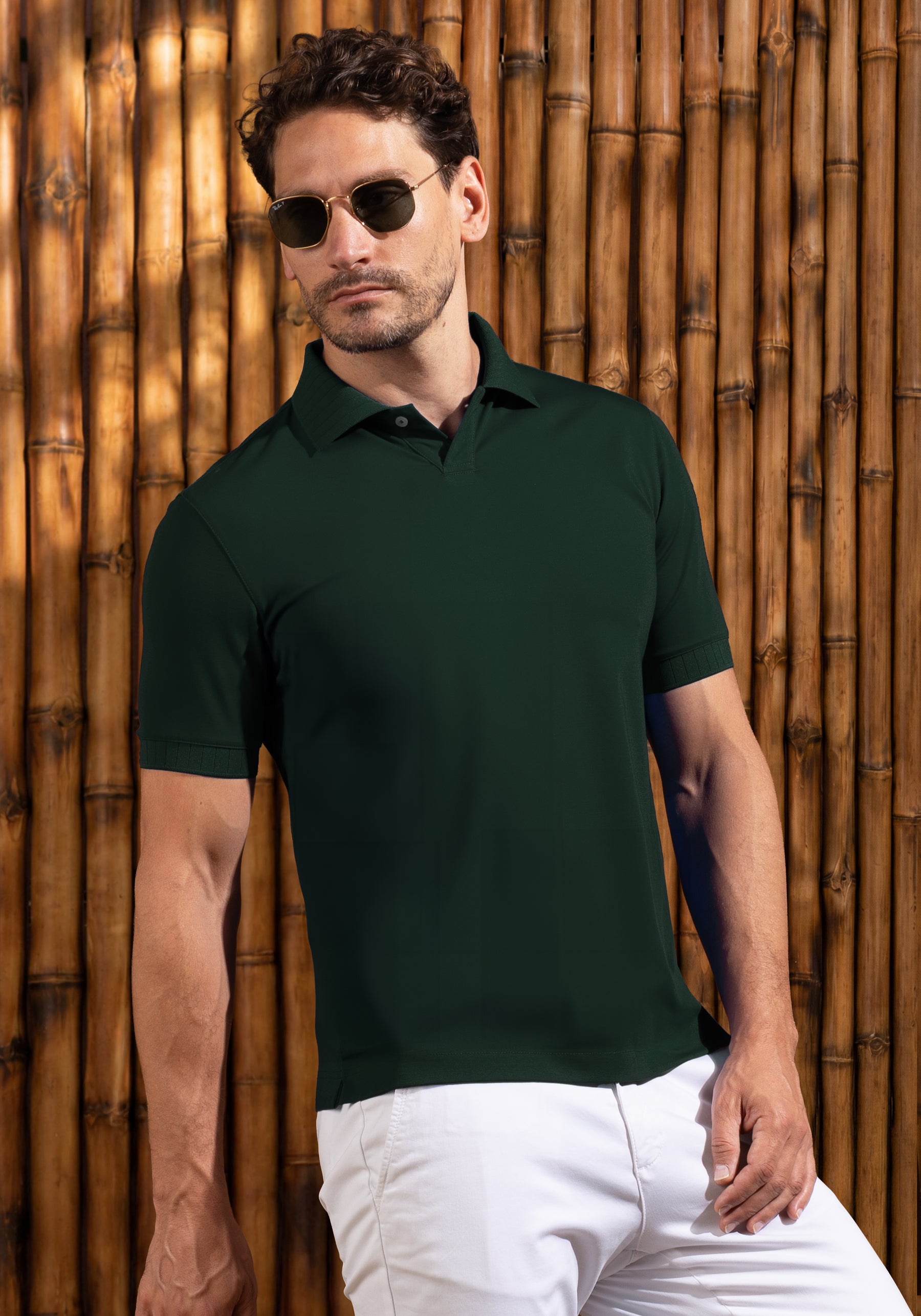 Alpine Green Aero-Hybrid V-Polo