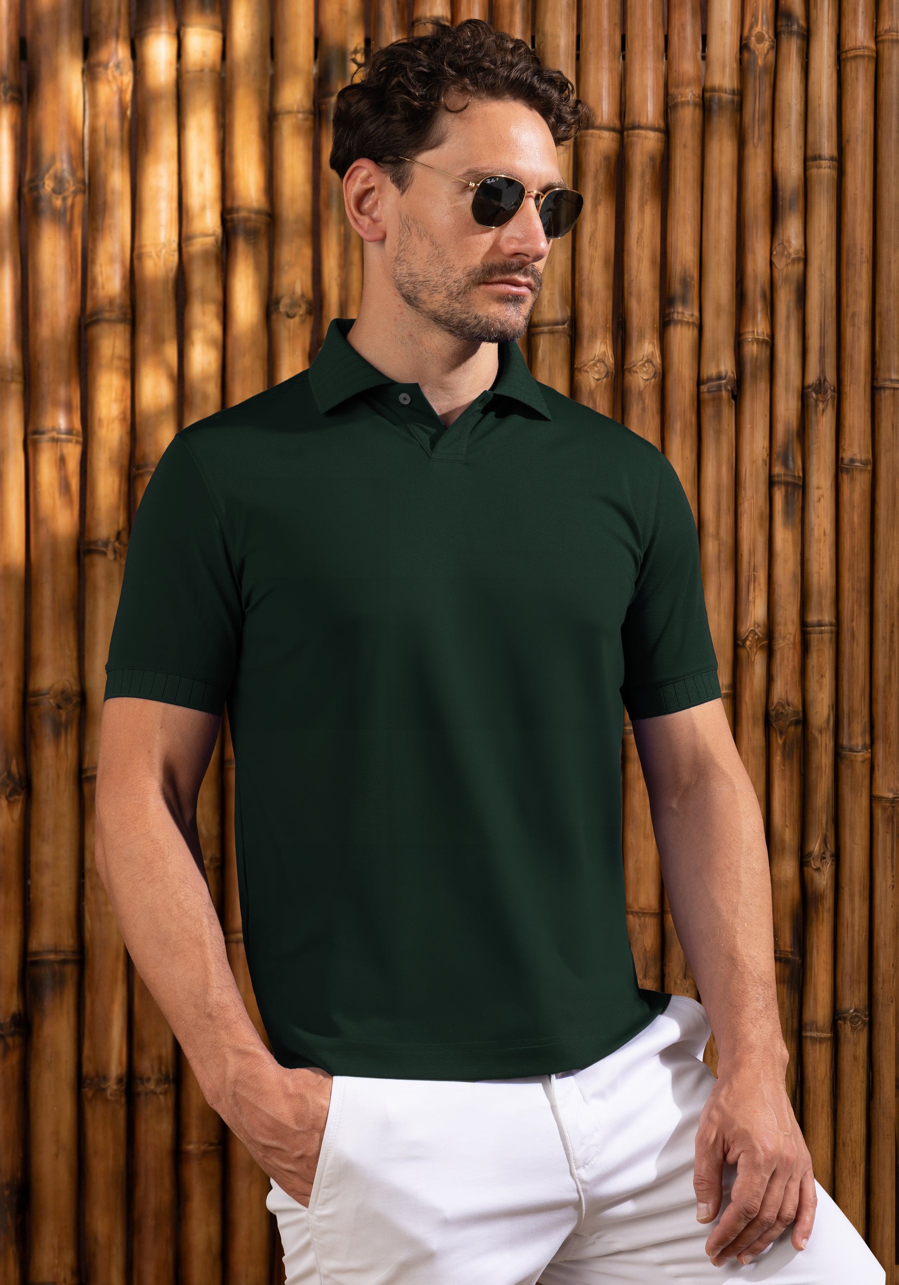 Alpine Green Aero-Hybrid V-Polo
