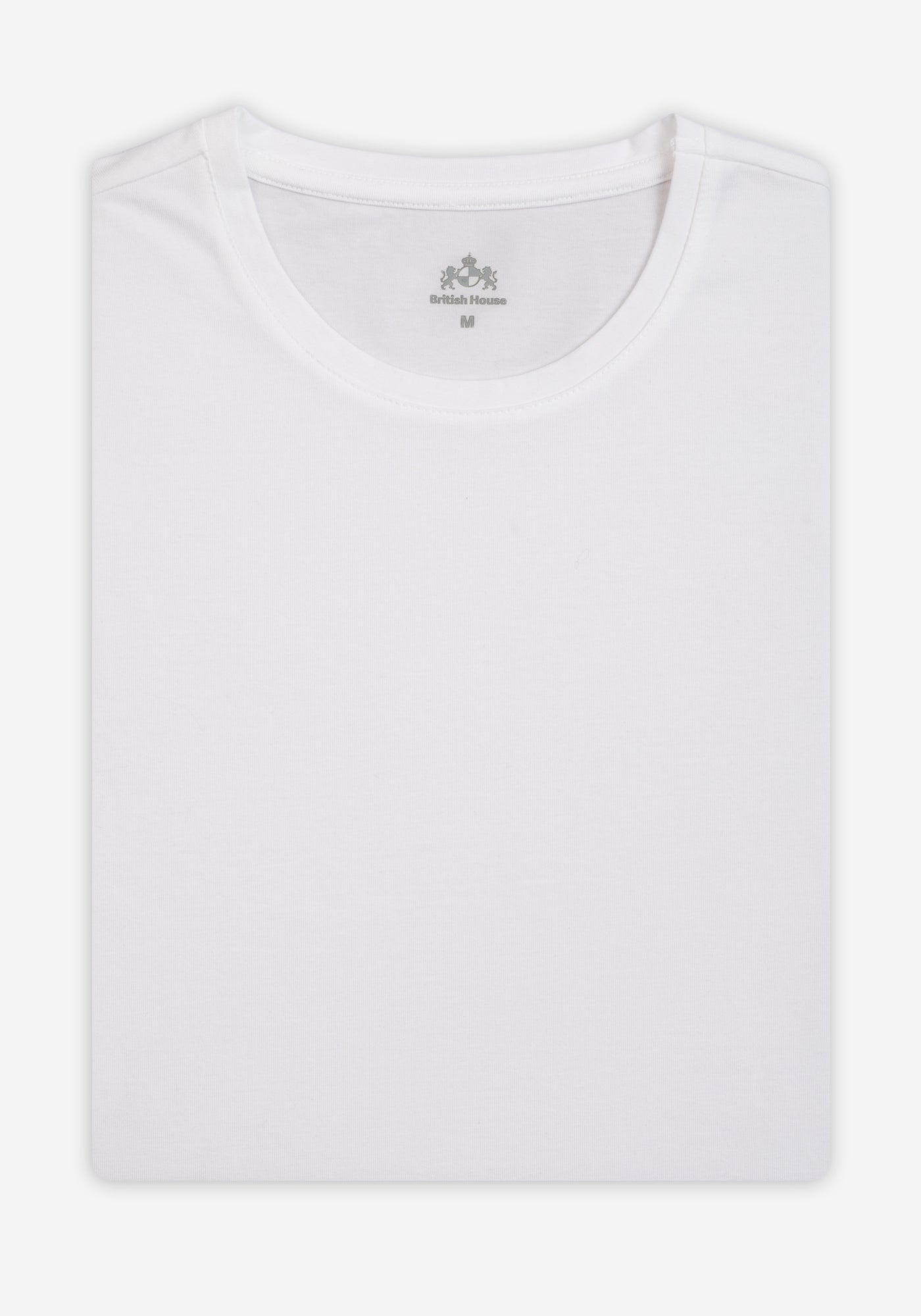 Vanilla White Cotton Undershirt - Short Sleeve