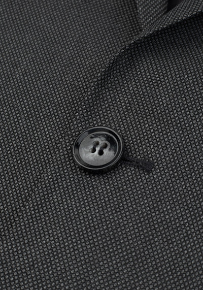 Graphite Grey Dotted Poly Suit