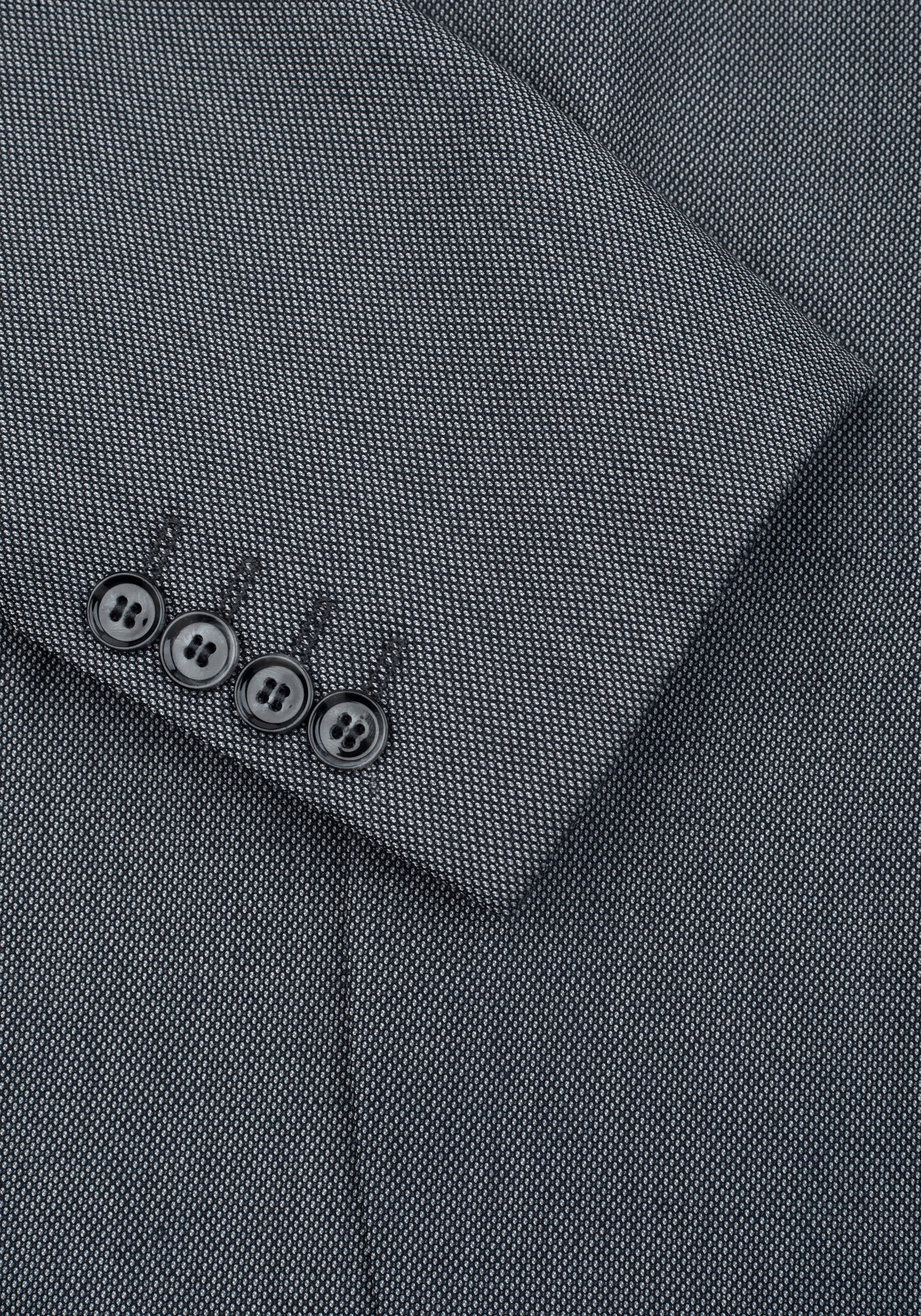 Arctic Grey Dotted Poly Suit