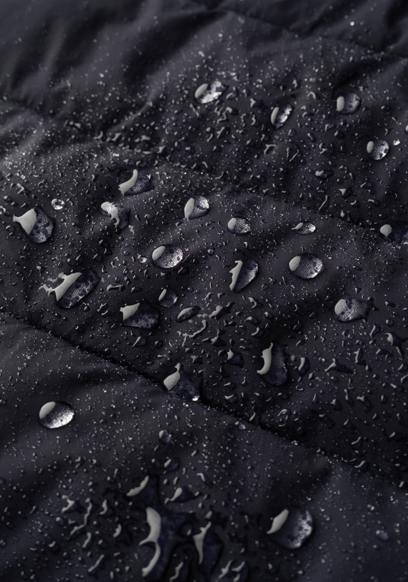 Vale Navy Padded Polyamide Jacket