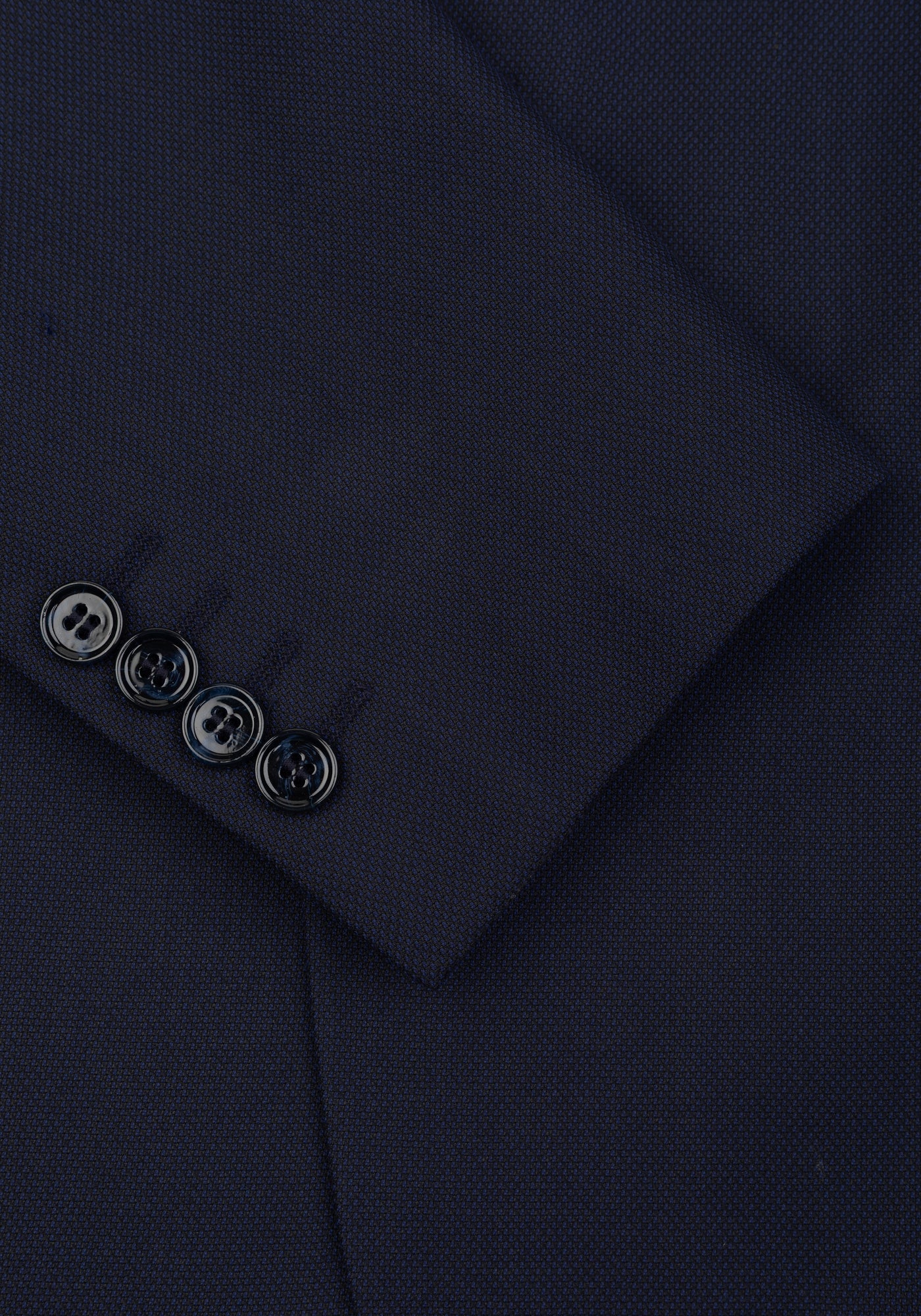 Nocturne Navy Dotted Poly Suit