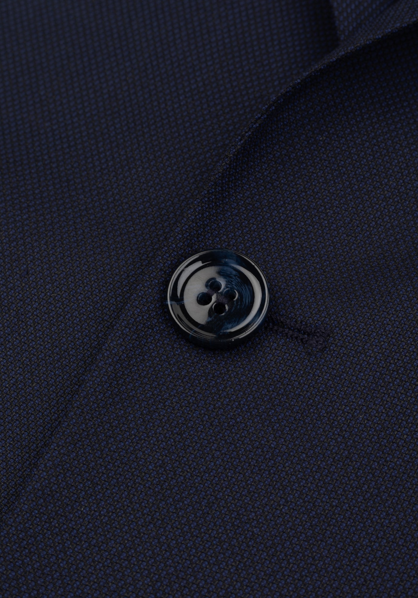 Nocturne Navy Dotted Poly Suit