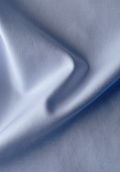 Giza 87 Cotton Dawn Blue Stripe Signature Twill Shirt