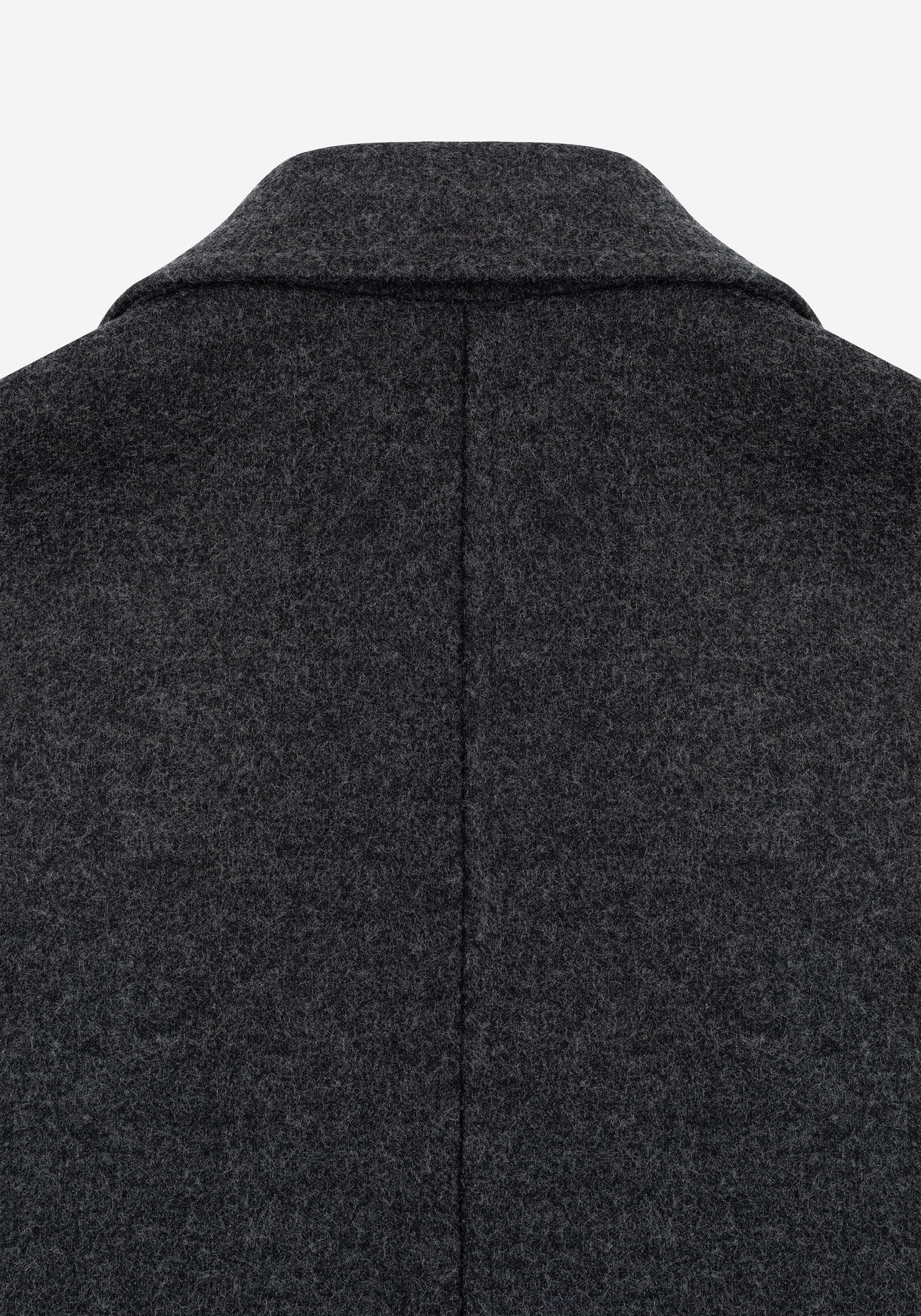 Skylight Grey Boiled Wool Jacket