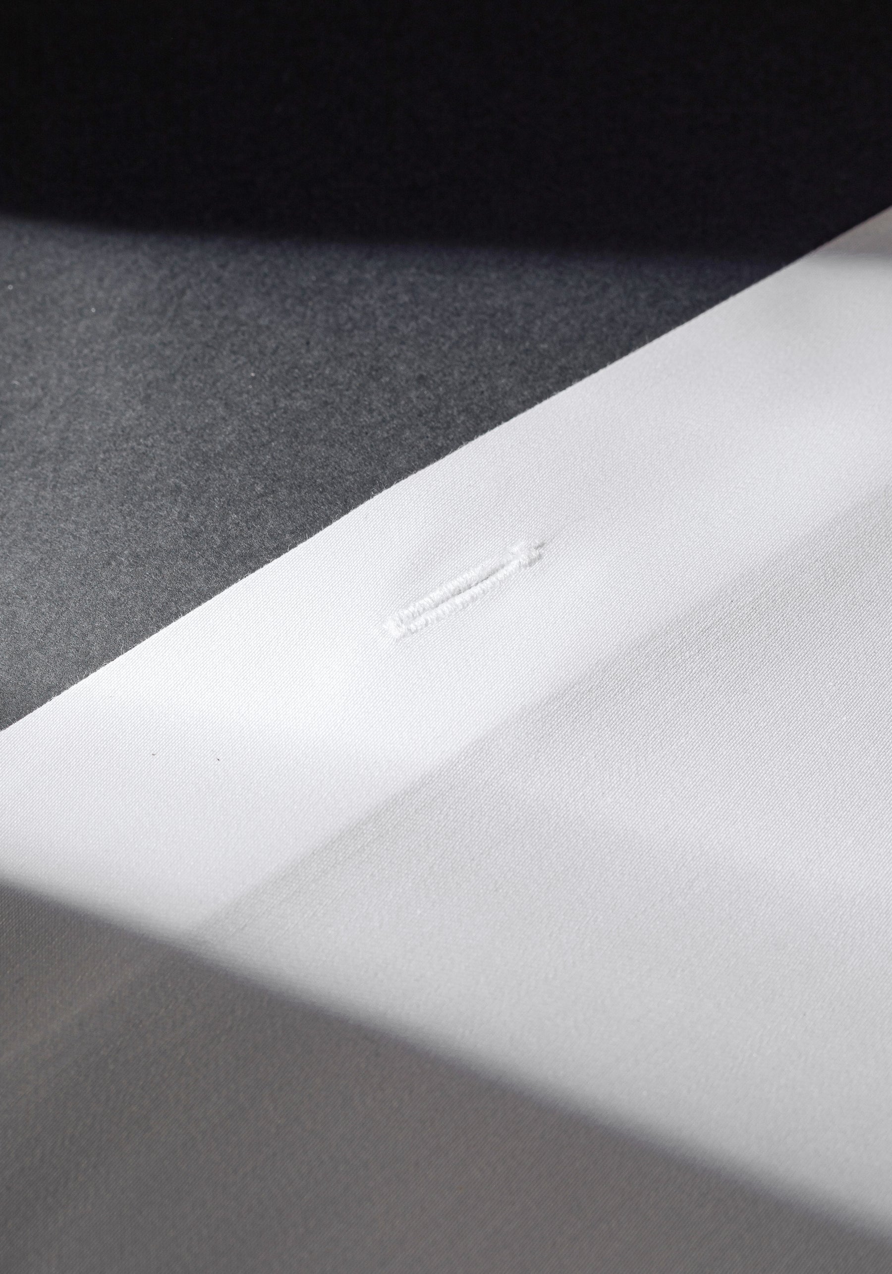 Supreme White Luxe Twill Shirt - Wrinkle-free