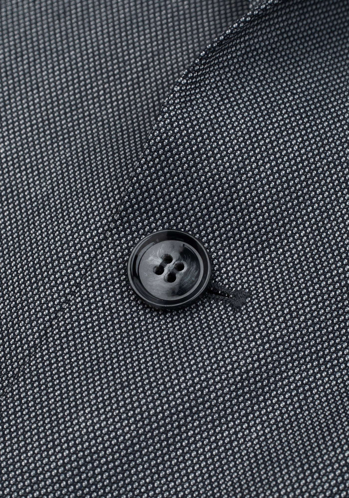 Arctic Grey Dotted Poly Suit