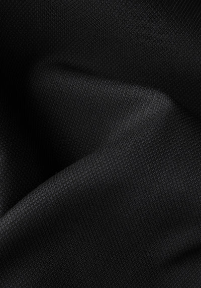 Obsidian Black Dotted Poly Suit