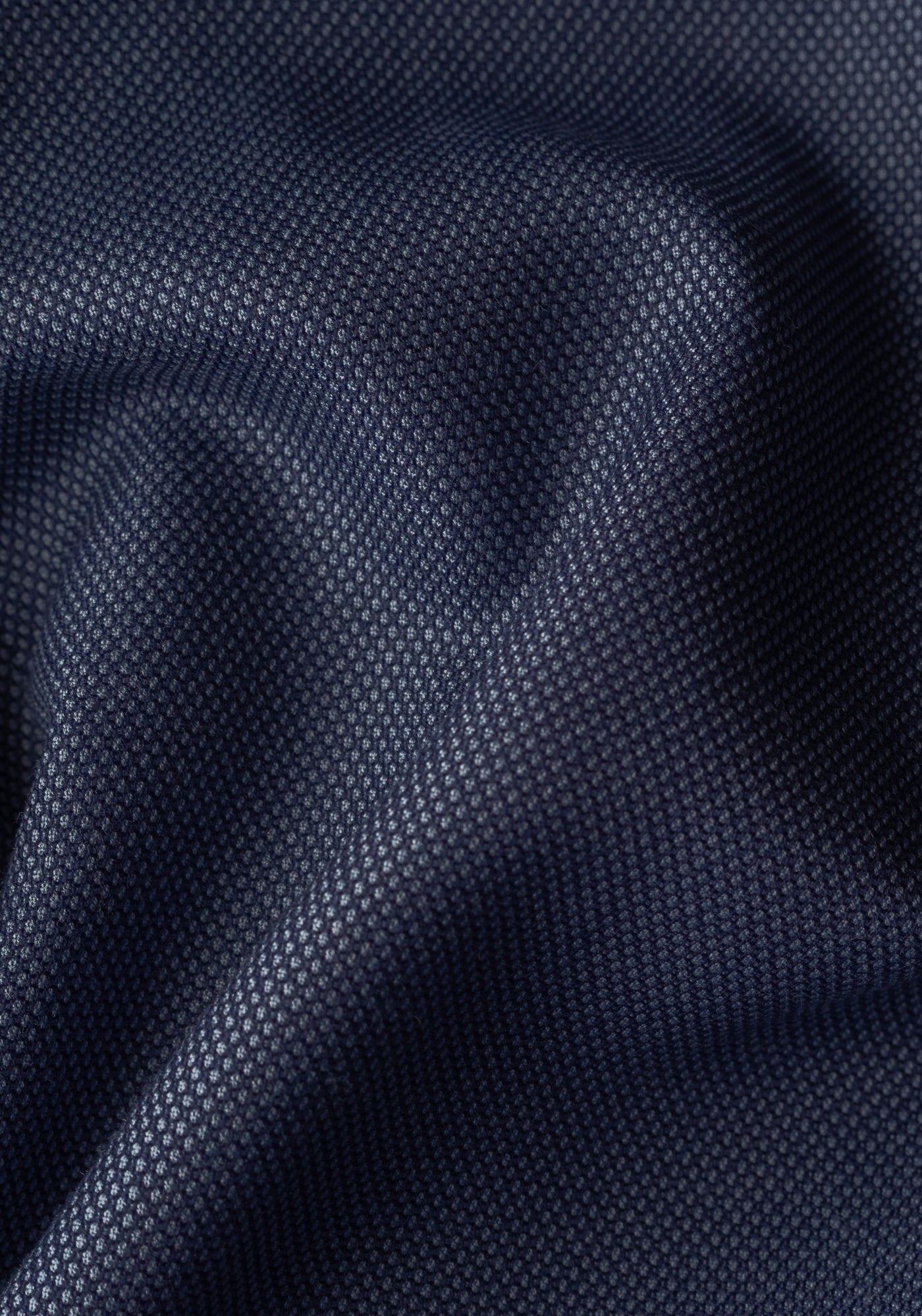 Atlantic Navy Dotted Poly Suit