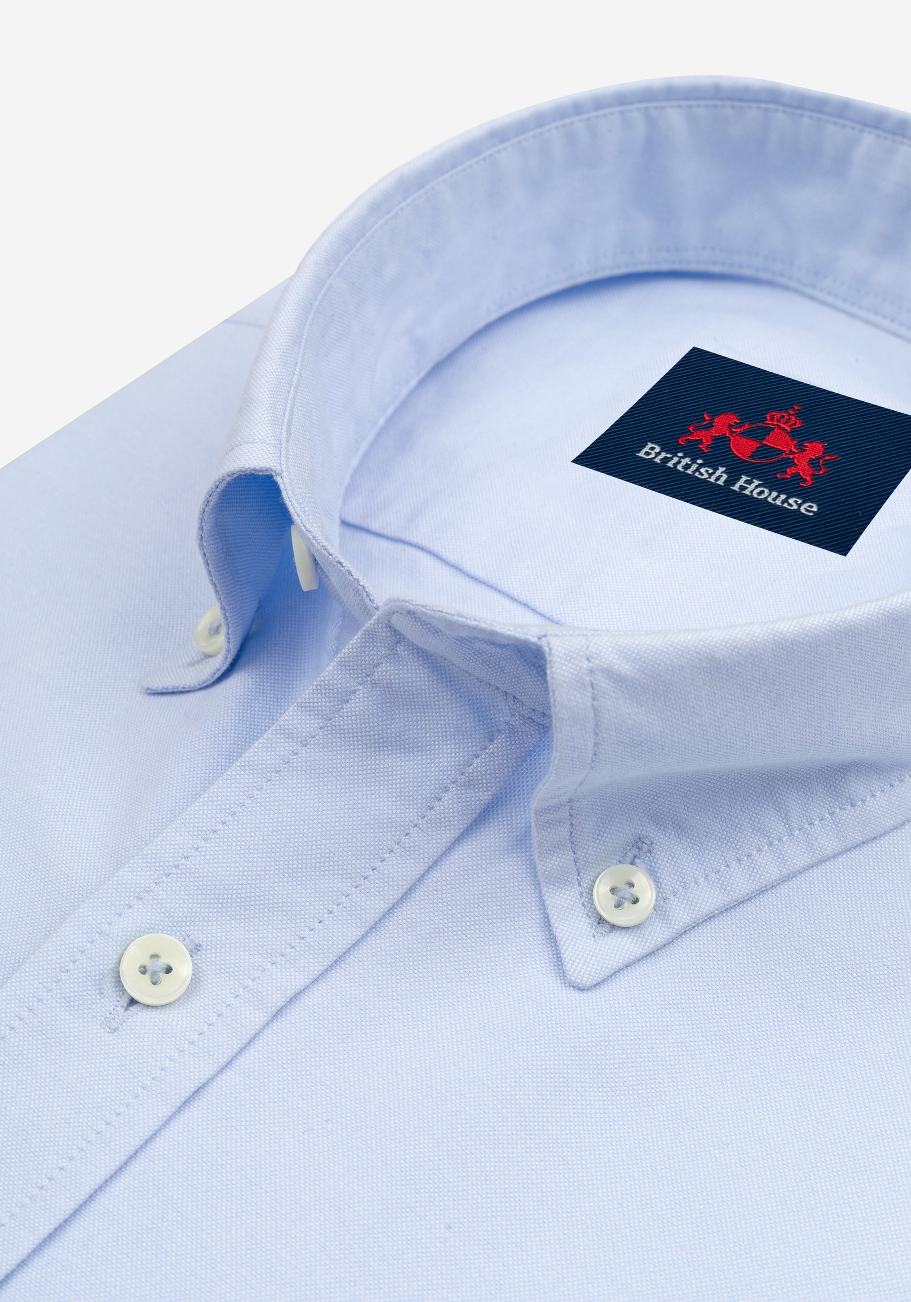 Sky Blue Heavy Oxford Shirt
