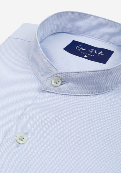 Ice Blue Washed Oxford Shirt