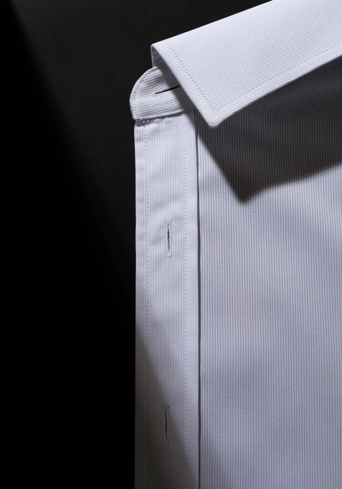 Giza 87 Cotton Imperial White Basket Weave Shirt