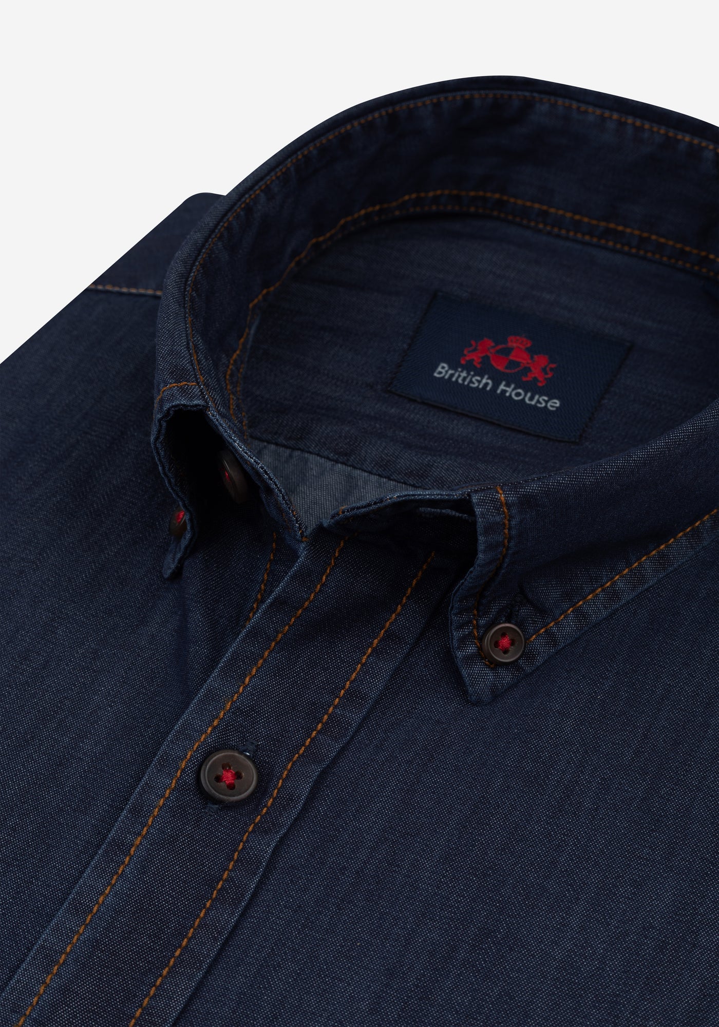 Nightfall Blue Washed Denim Shirt