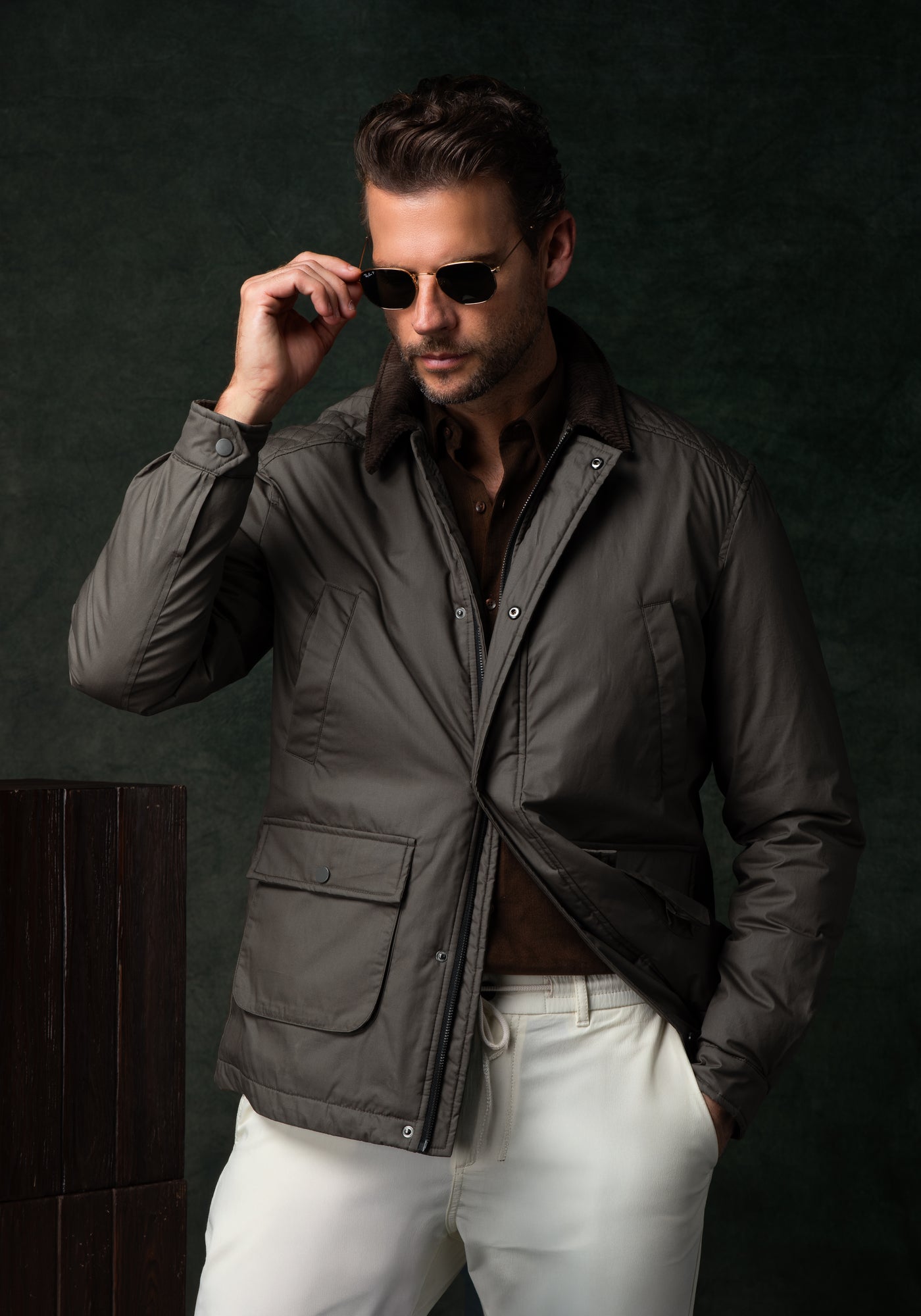 Manor Olive Field Jacket