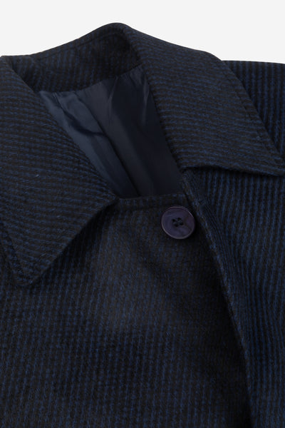Dusk Navy Poly Coat