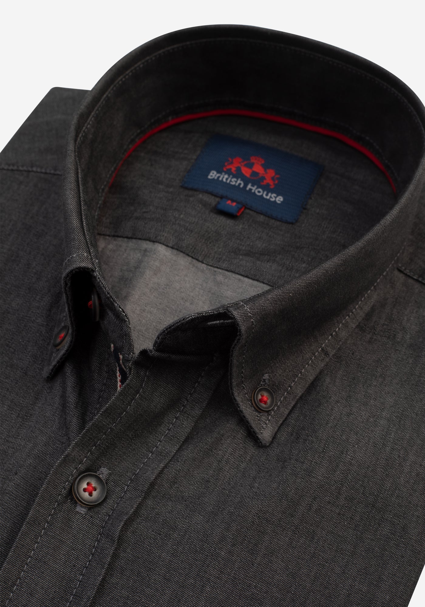 Dusk Black Selvedge Denim Shirt