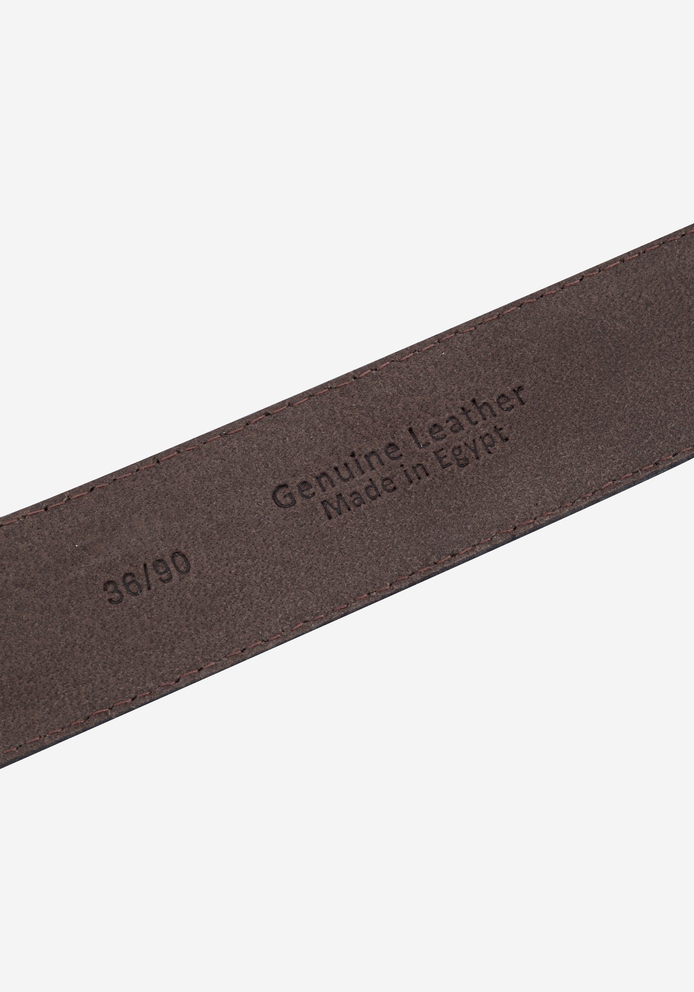 Burnt Burgundy Spanish Genuine Leather Belt