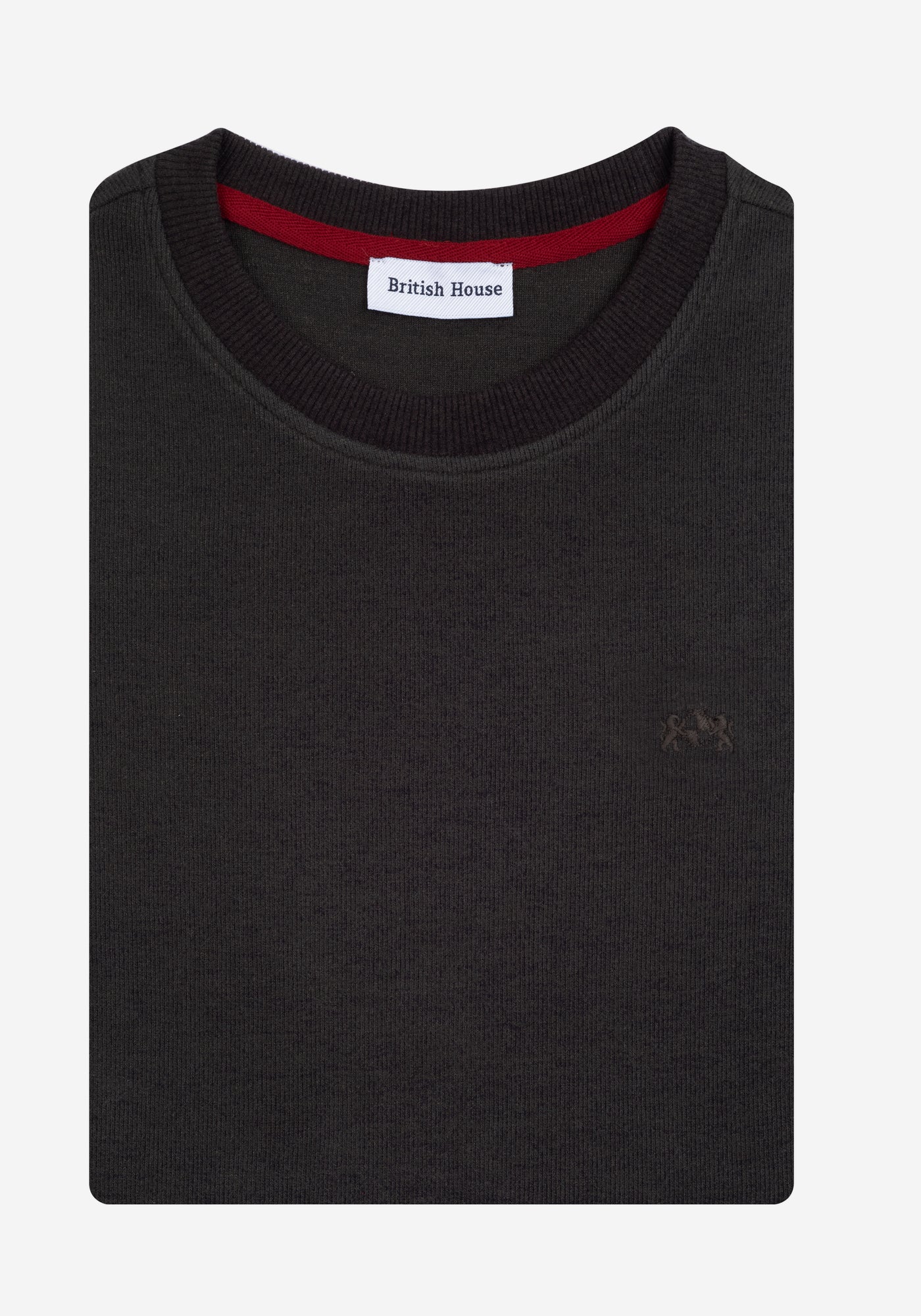 Burnt Brown Cotton Sweatshirt