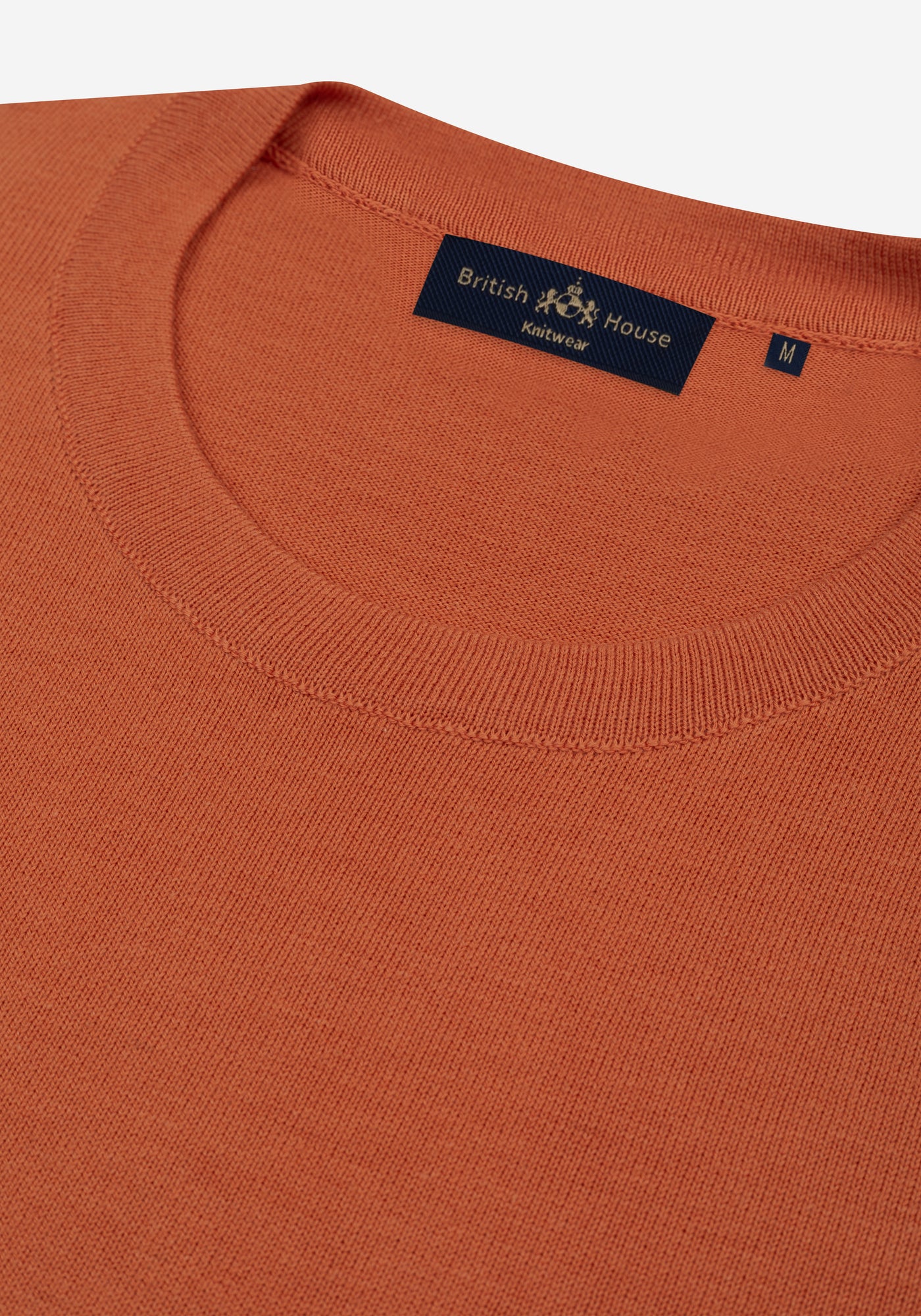 Sienna Orange Knitted T-Shirt