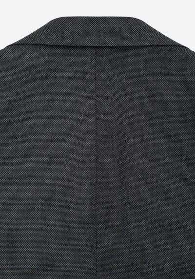 Graphite Grey Dotted Poly Suit