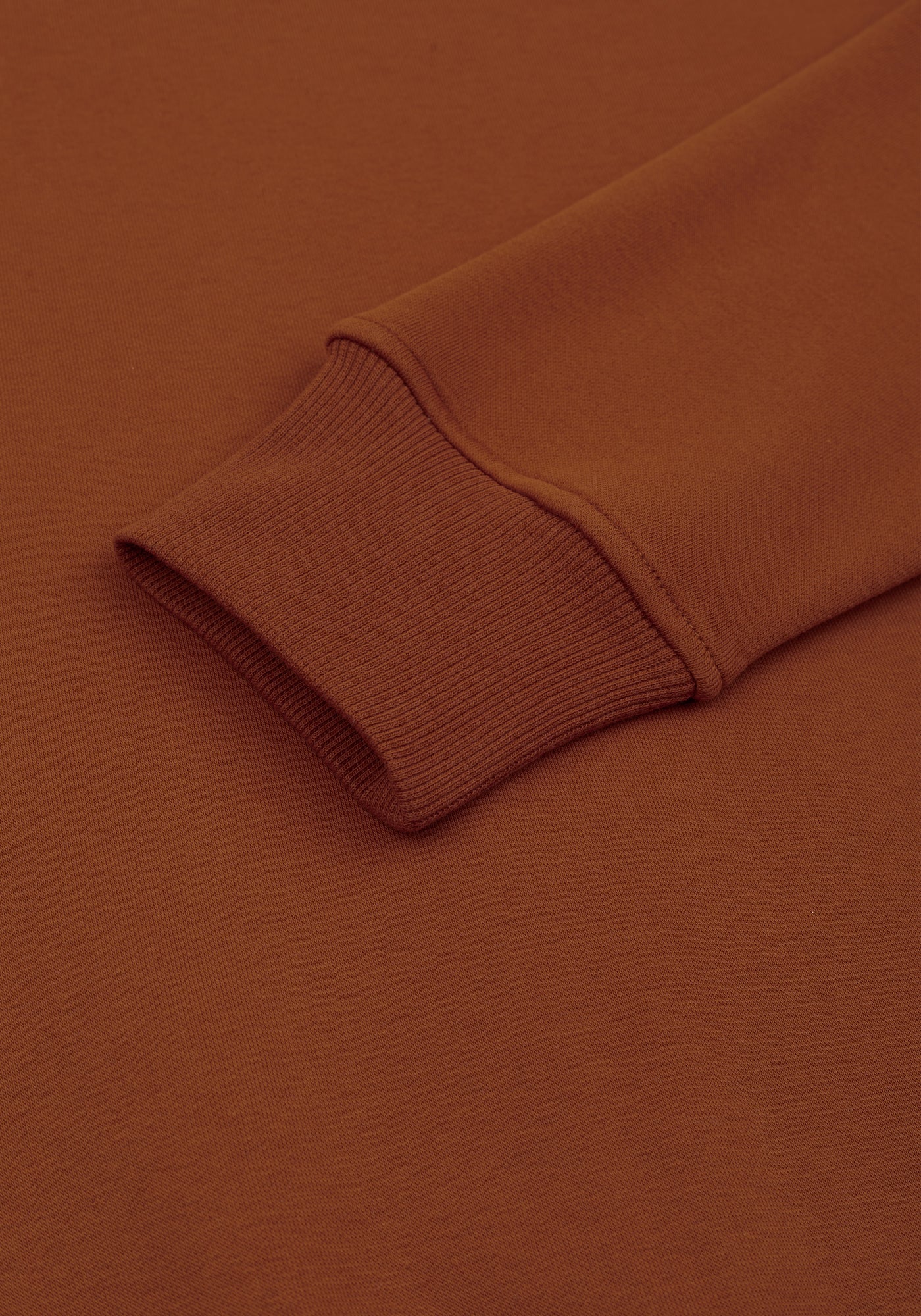Copper Orange Cotton Sweatshirt