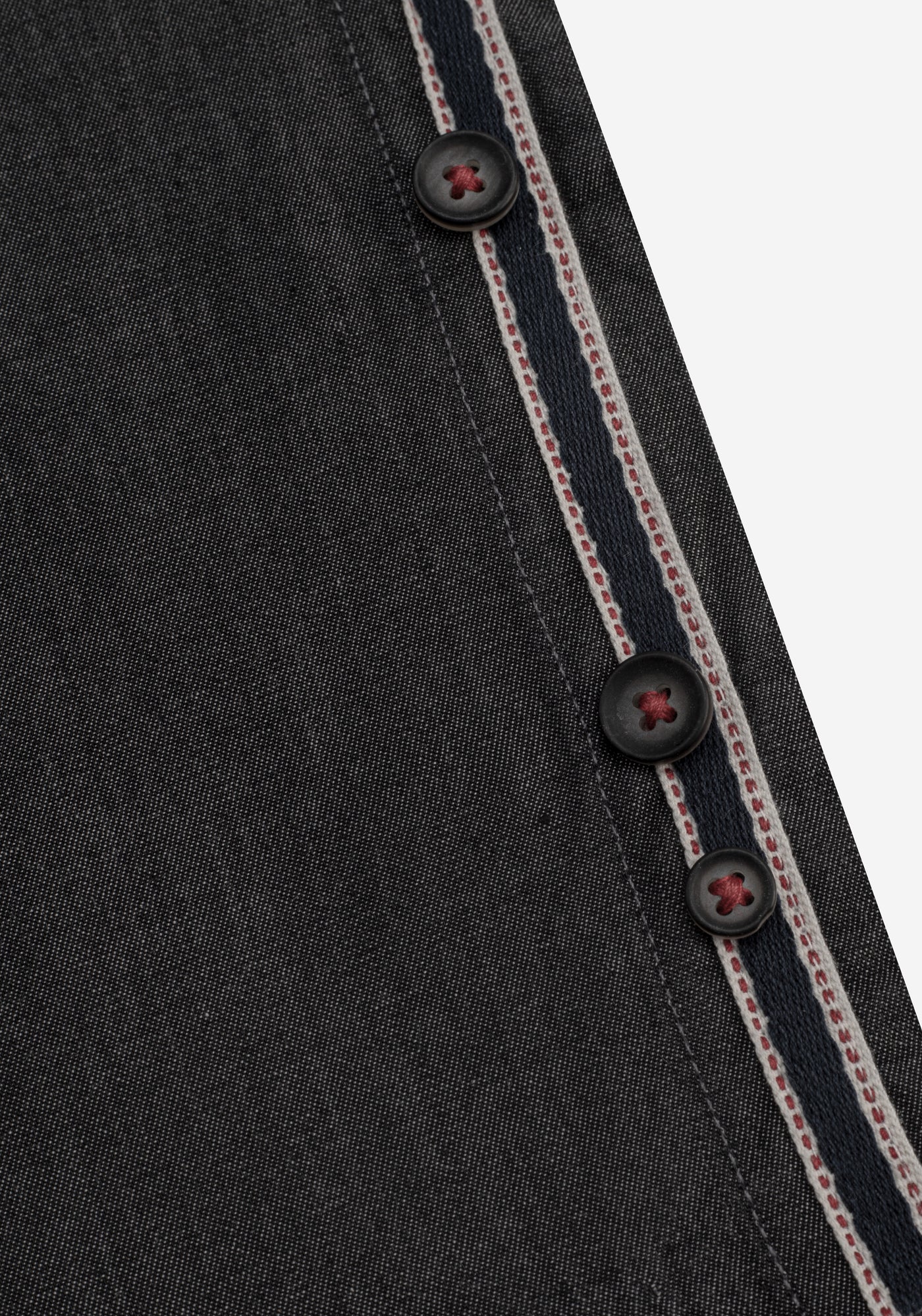 Dusk Black Selvedge Denim Shirt