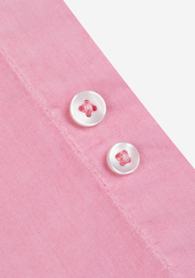 Powder Pink Piece-Dyed Shirt