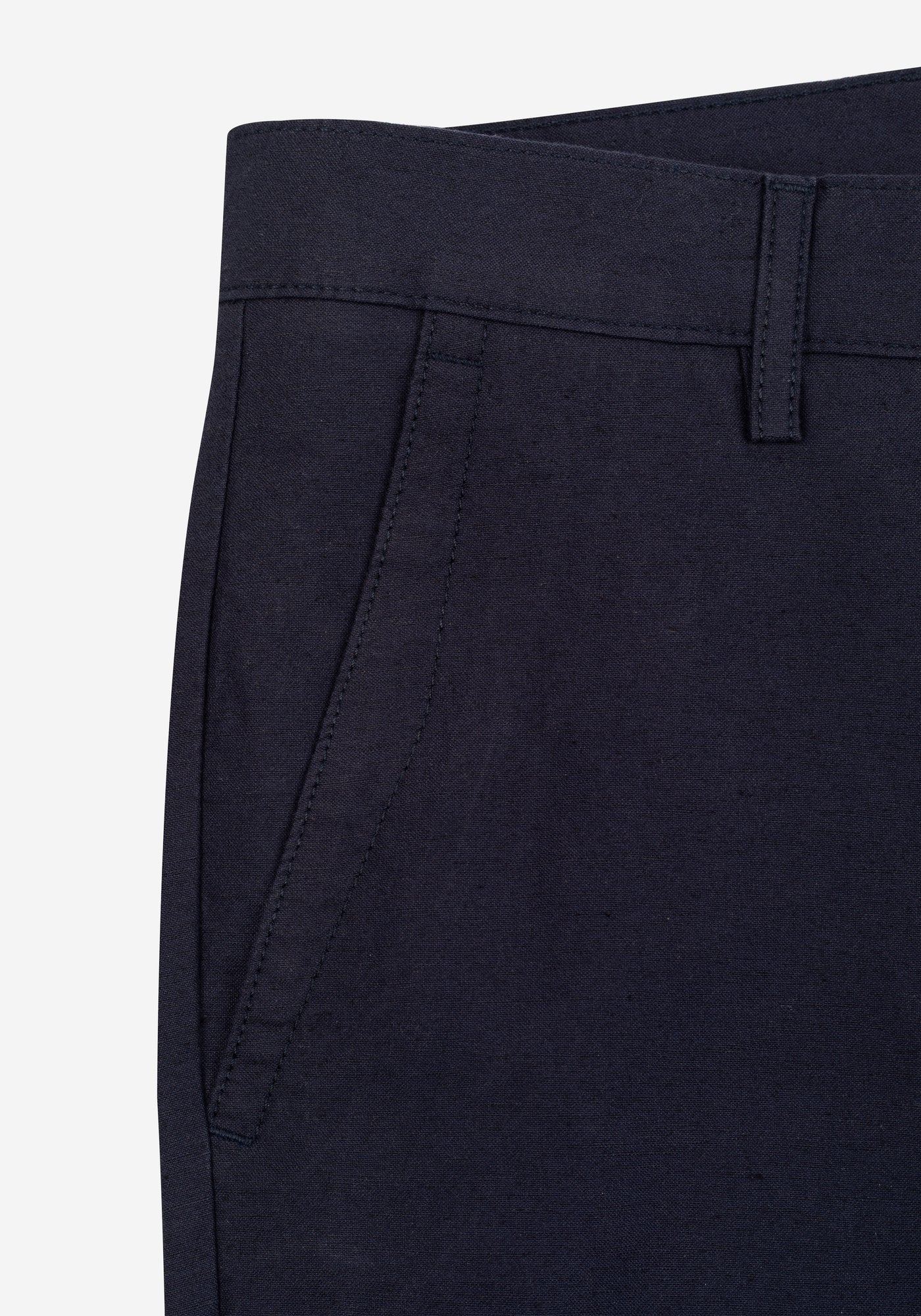 Dusk Navy Soléa Linen Pants