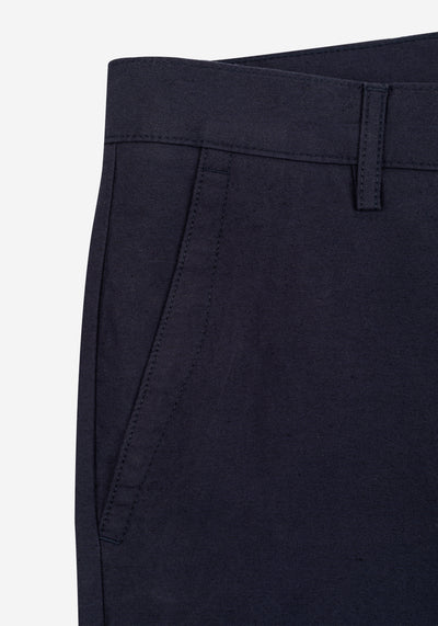 Dusk Navy Soléa Linen Pants