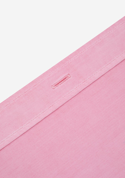 Powder Pink Piece-Dyed Shirt