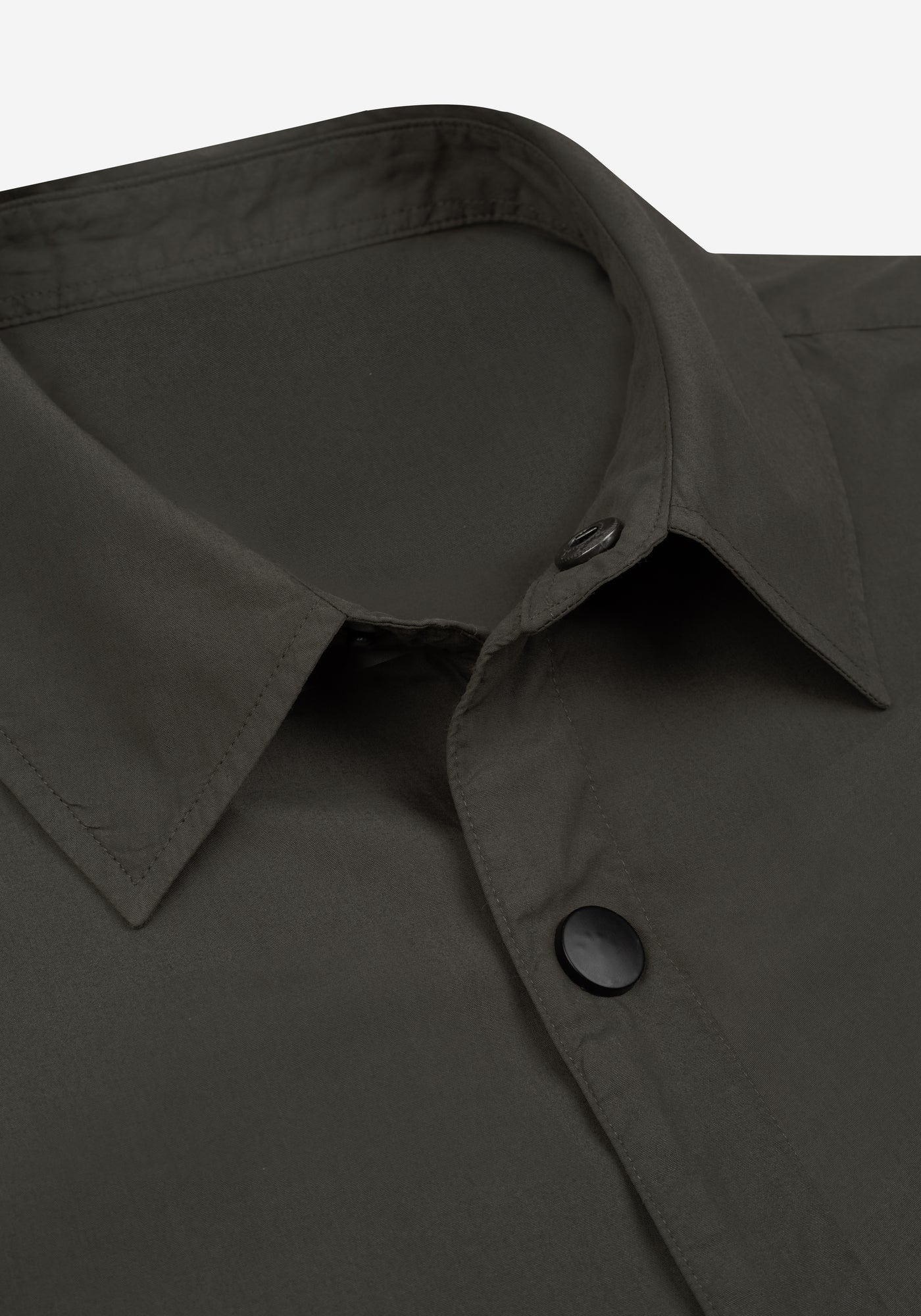 Shadow Olive Paper Touch Overshirt