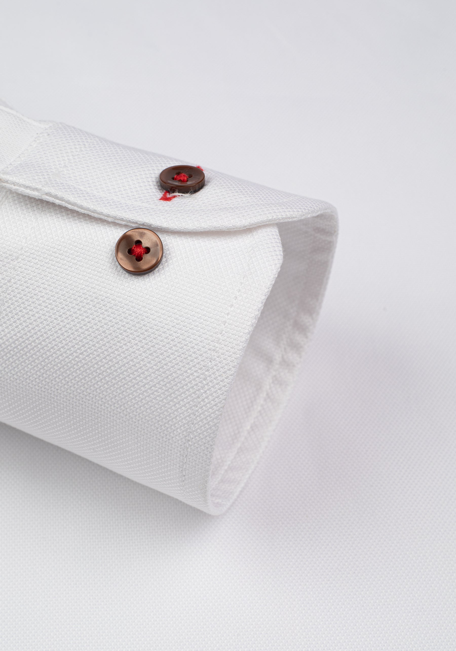 White Bloom Red Soft Oxford Shirt