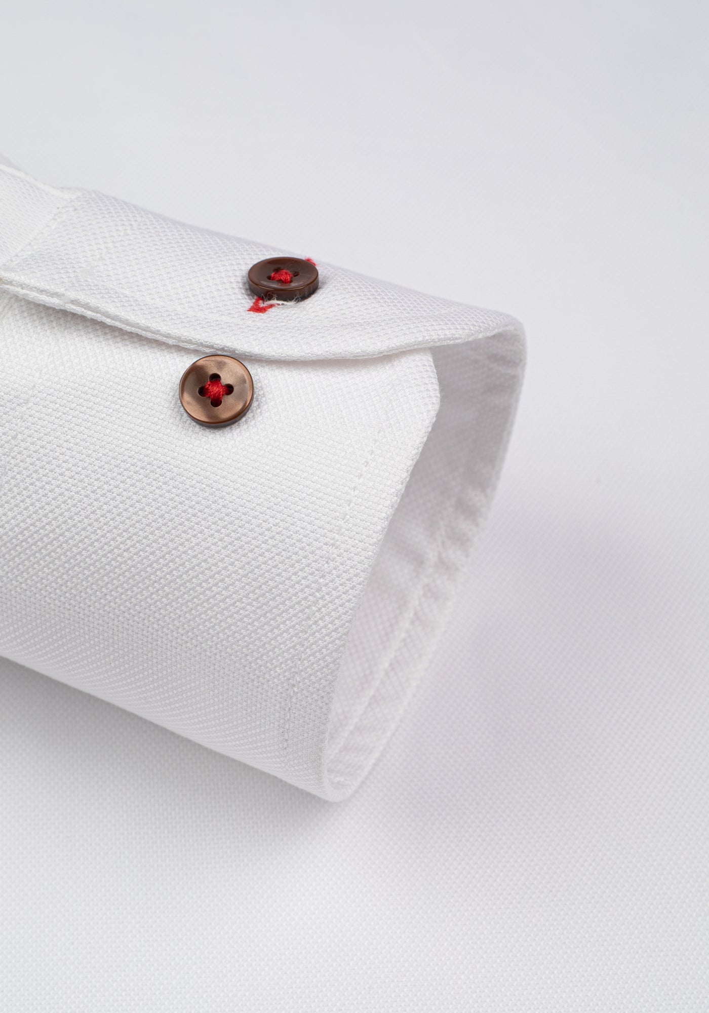 White Bloom Red Soft Oxford Shirt