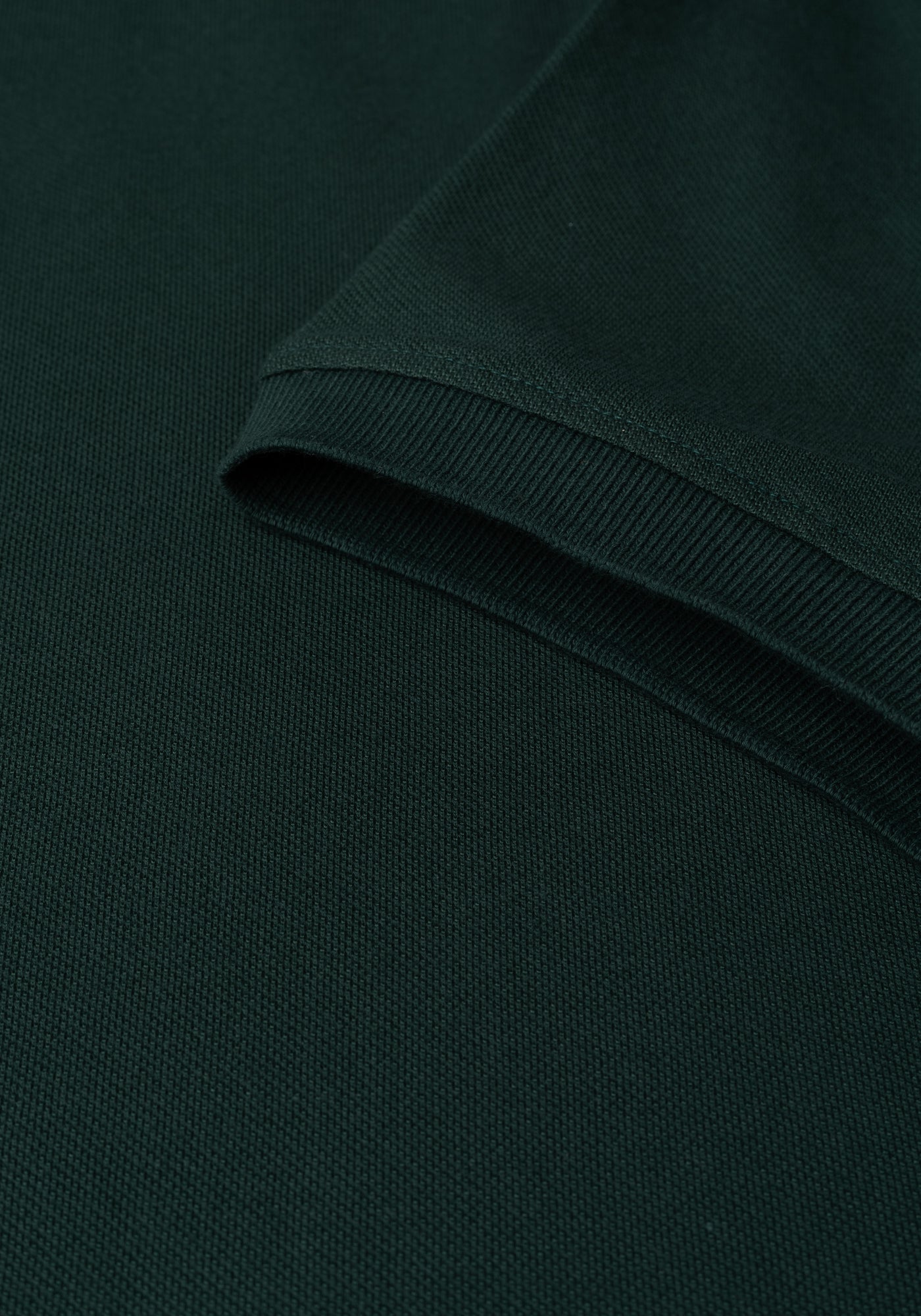 Forest Green Cotton Polo Shirt