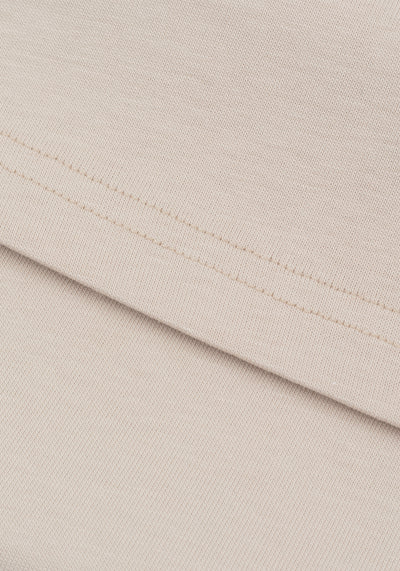Pale Beige Over-Sized T-Shirt