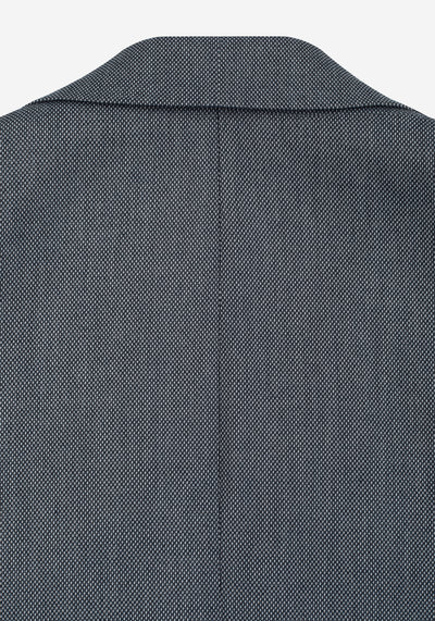 Arctic Grey Dotted Poly Suit