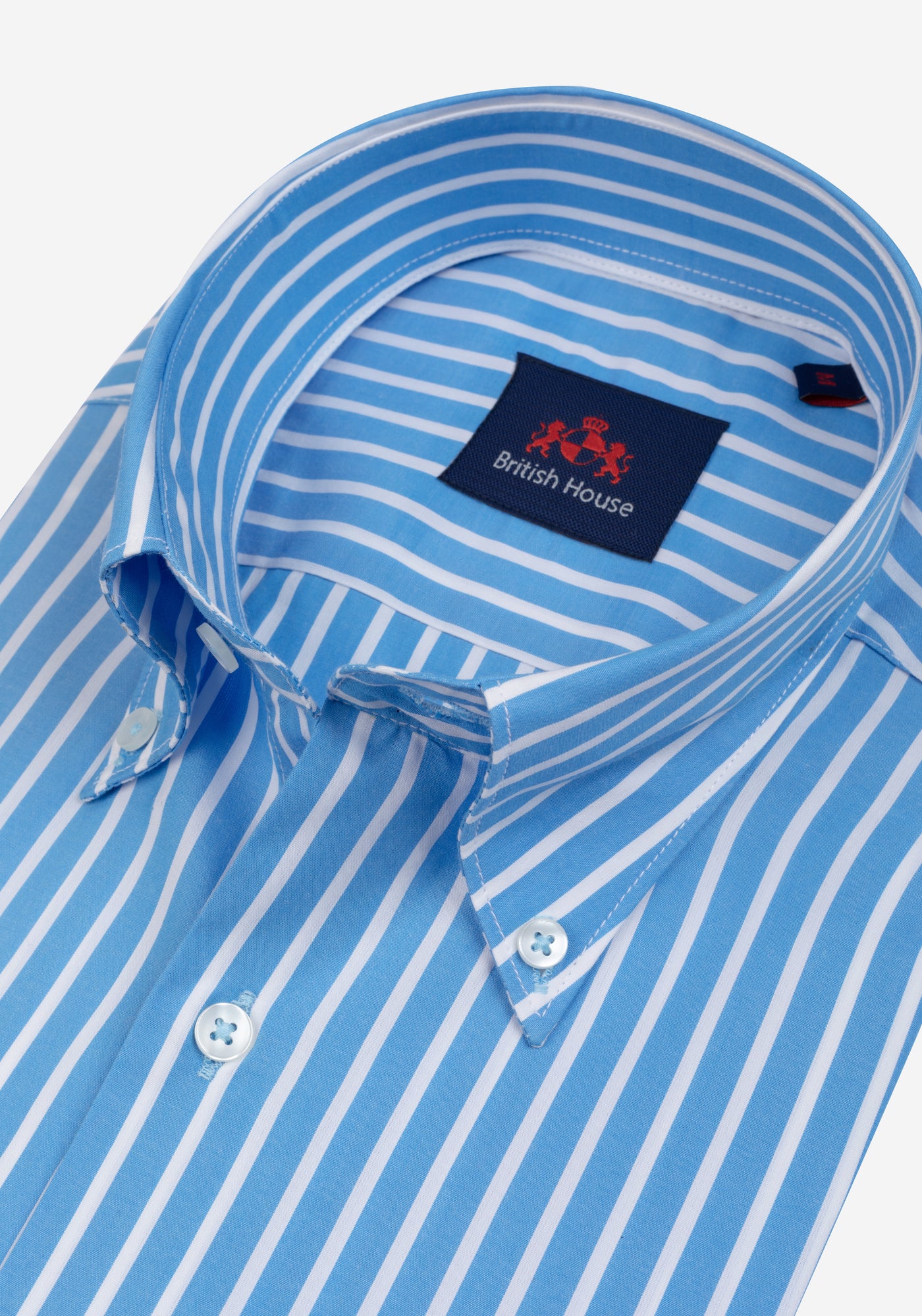 Breeze Blue Tencel Cotton Shirt