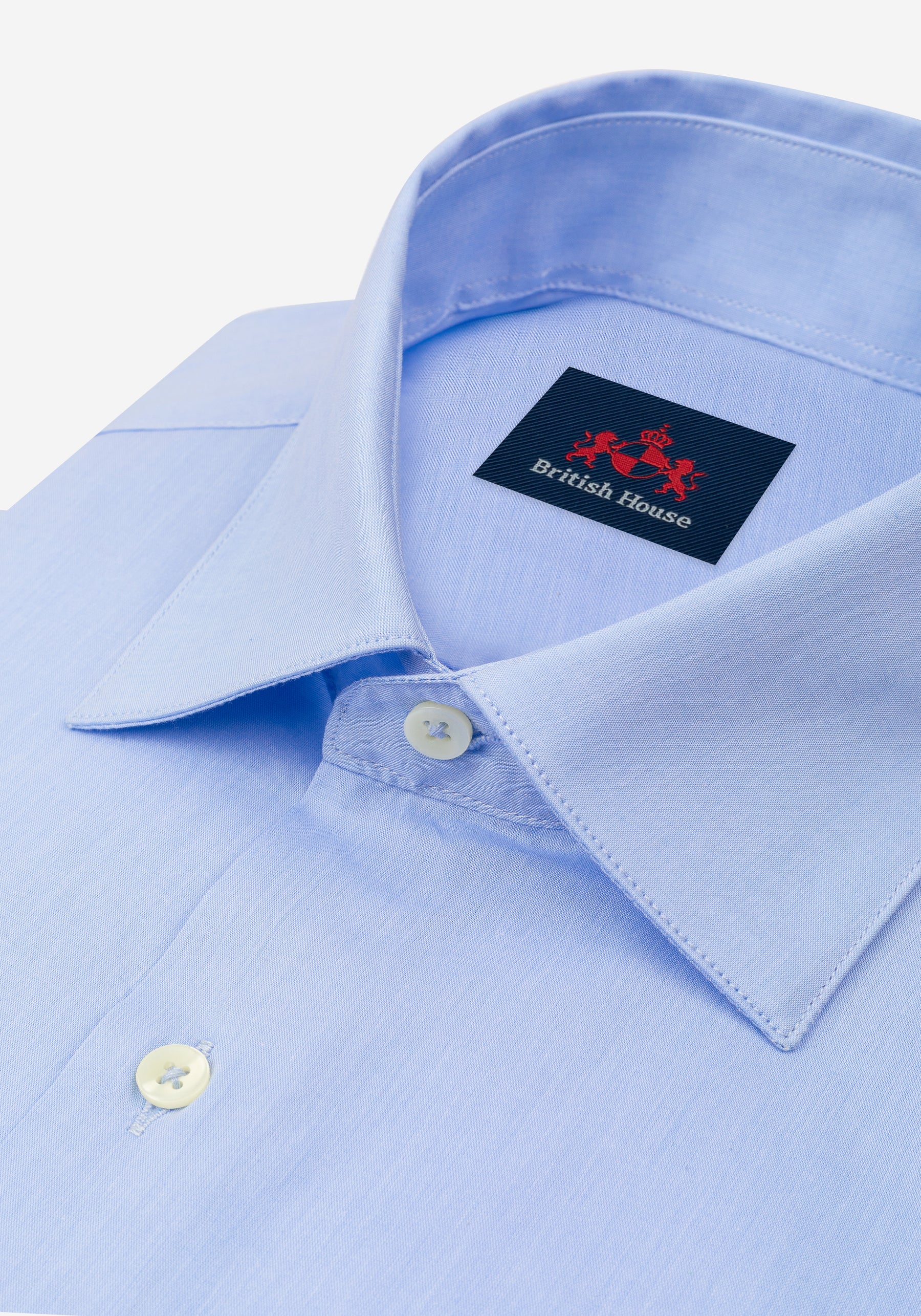 Spring Blue Poplin Shirt