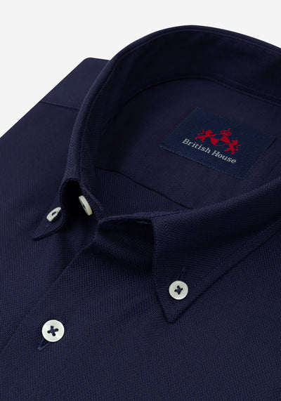 Eclipse Blue Poplin Shirt