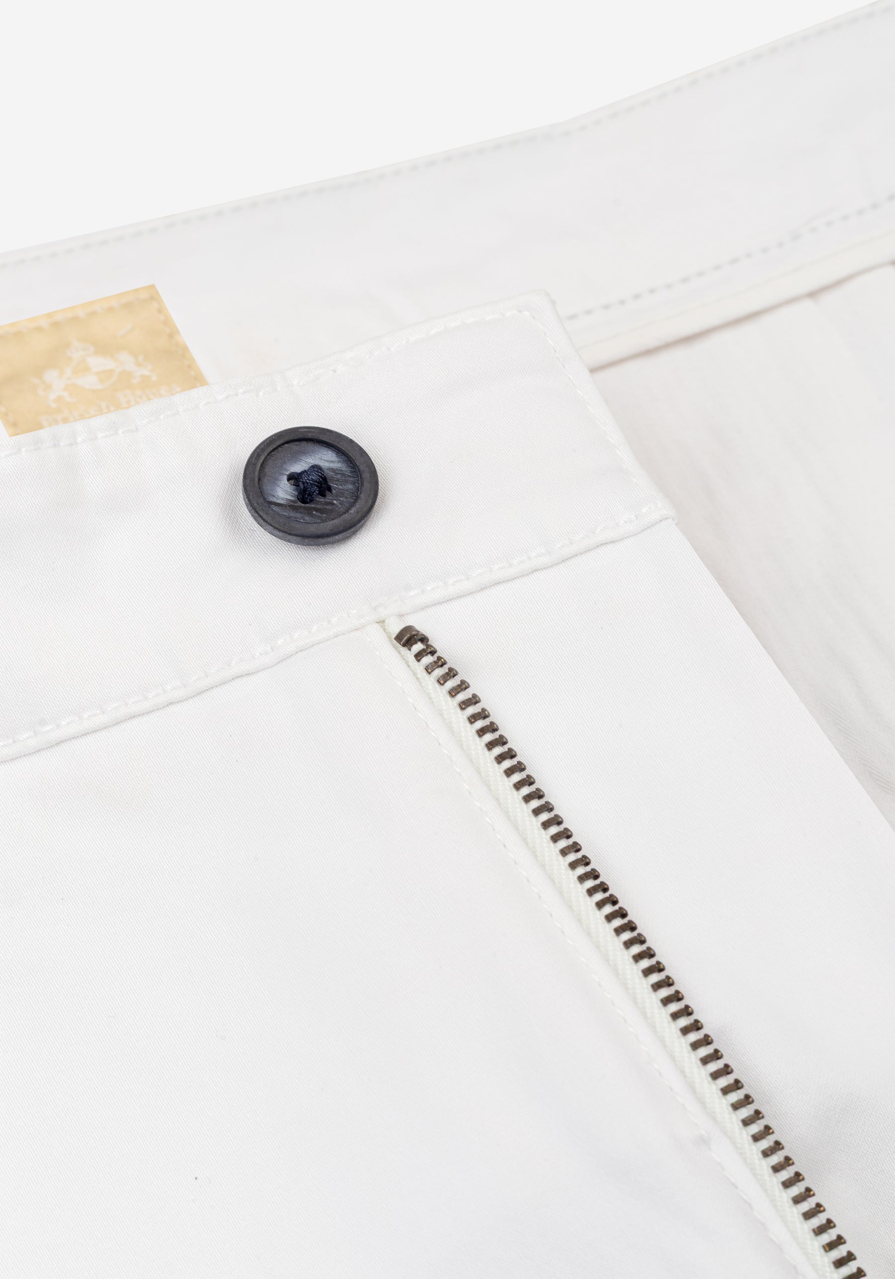 Ivory White Riviera Gabardine