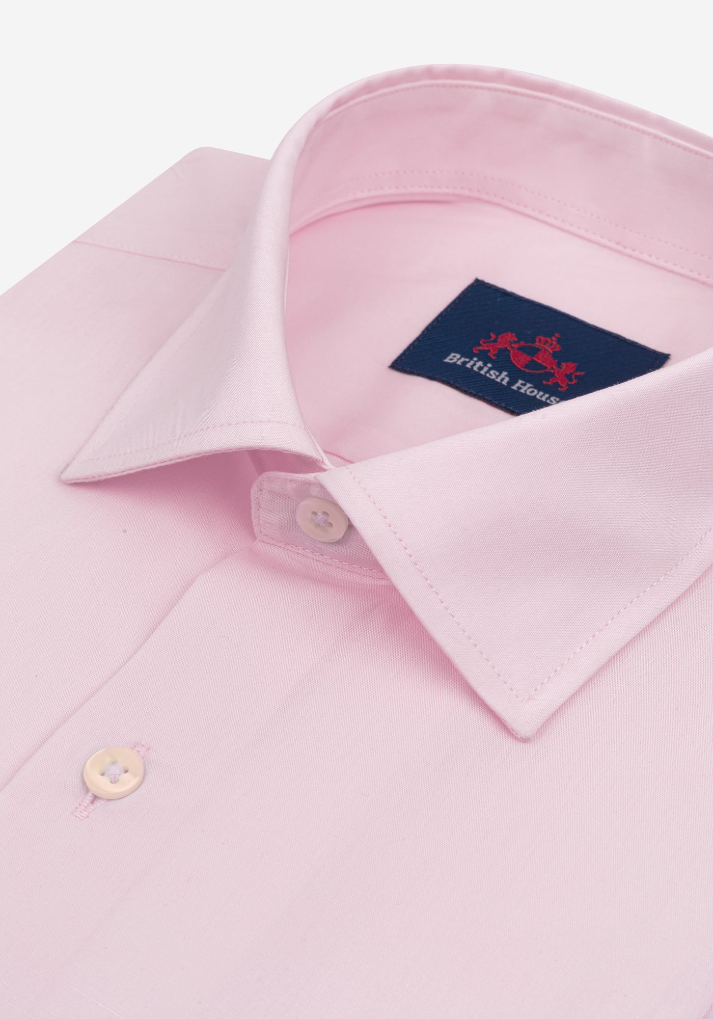 Powder Pink Poplin Shirt